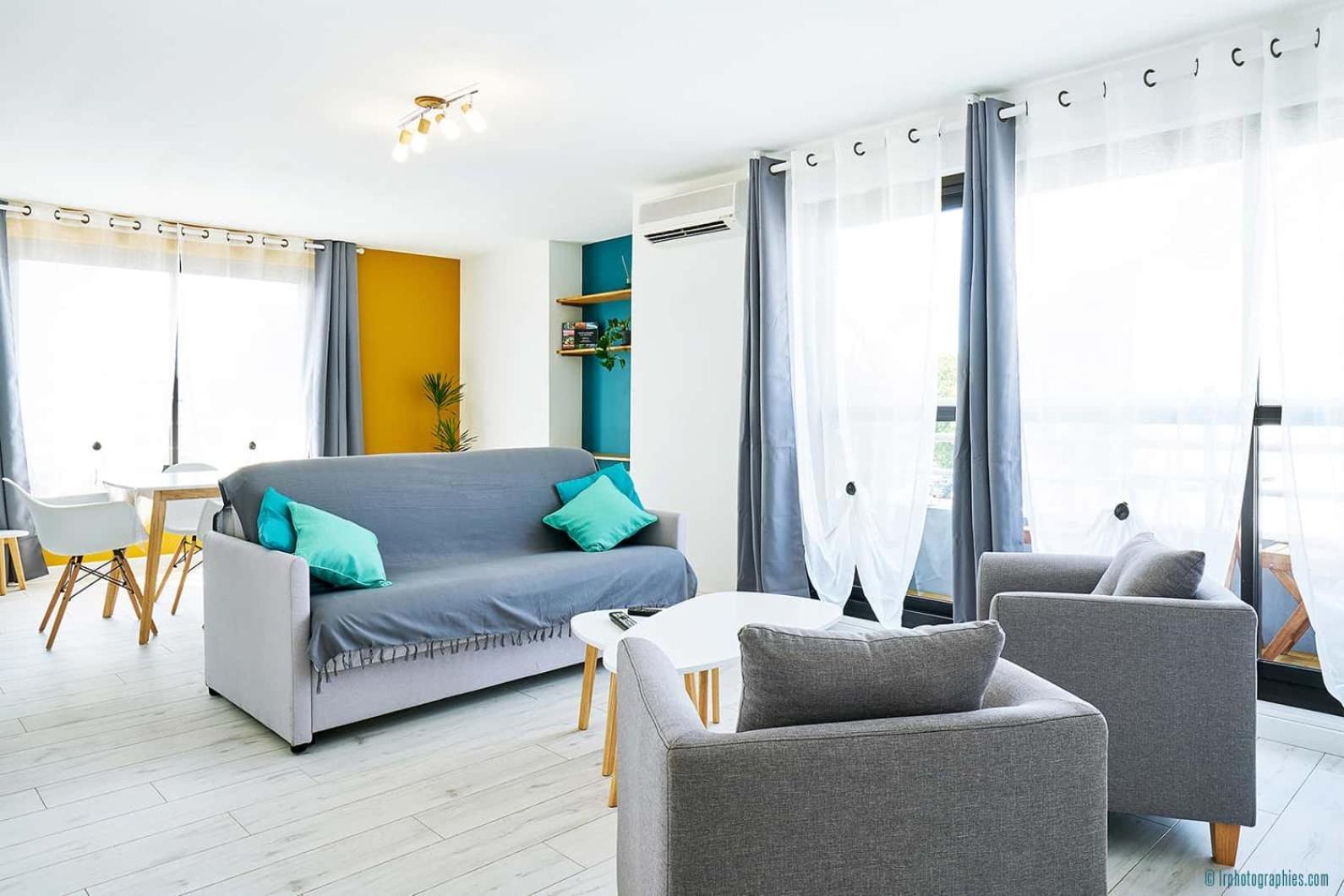 T2 Cosy A 100M De La Plage, Saint-Pierre, Luma Appart Екстер'єр фото